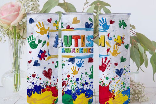Autism Awareness Tumbler