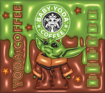 Baby Yoda Coffee Tumbler