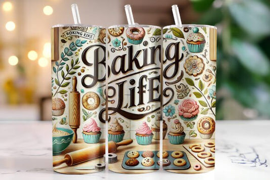 Baking Life tumbler