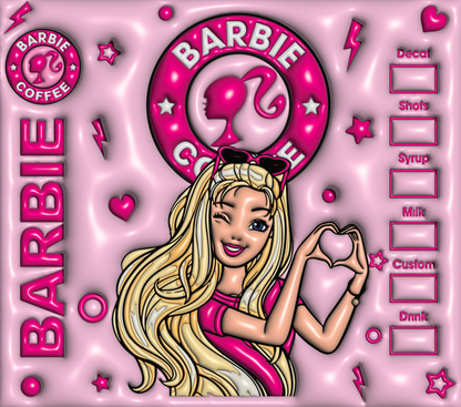 Barbie Coffee tumbler