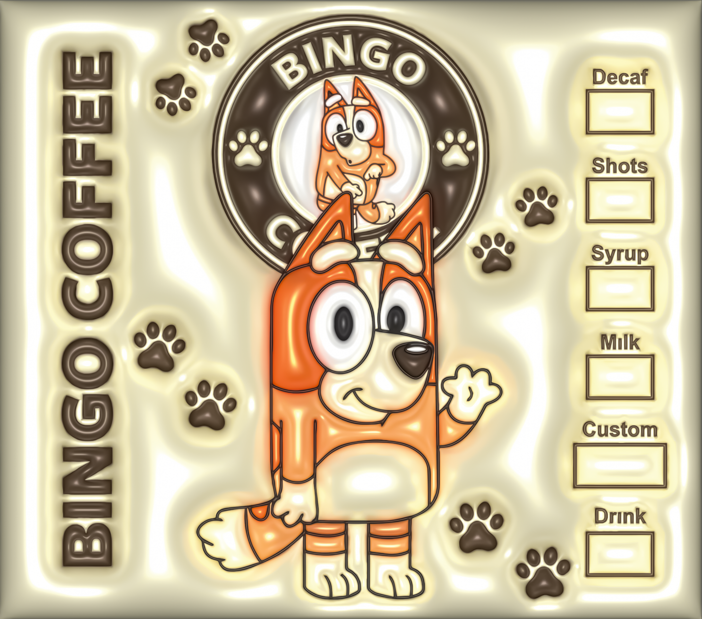 Bingo Coffee Tumbler