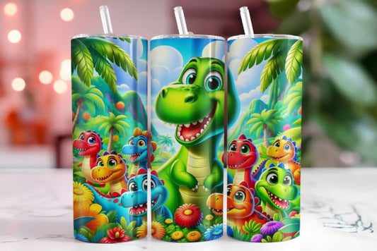 Dinosaur tumbler