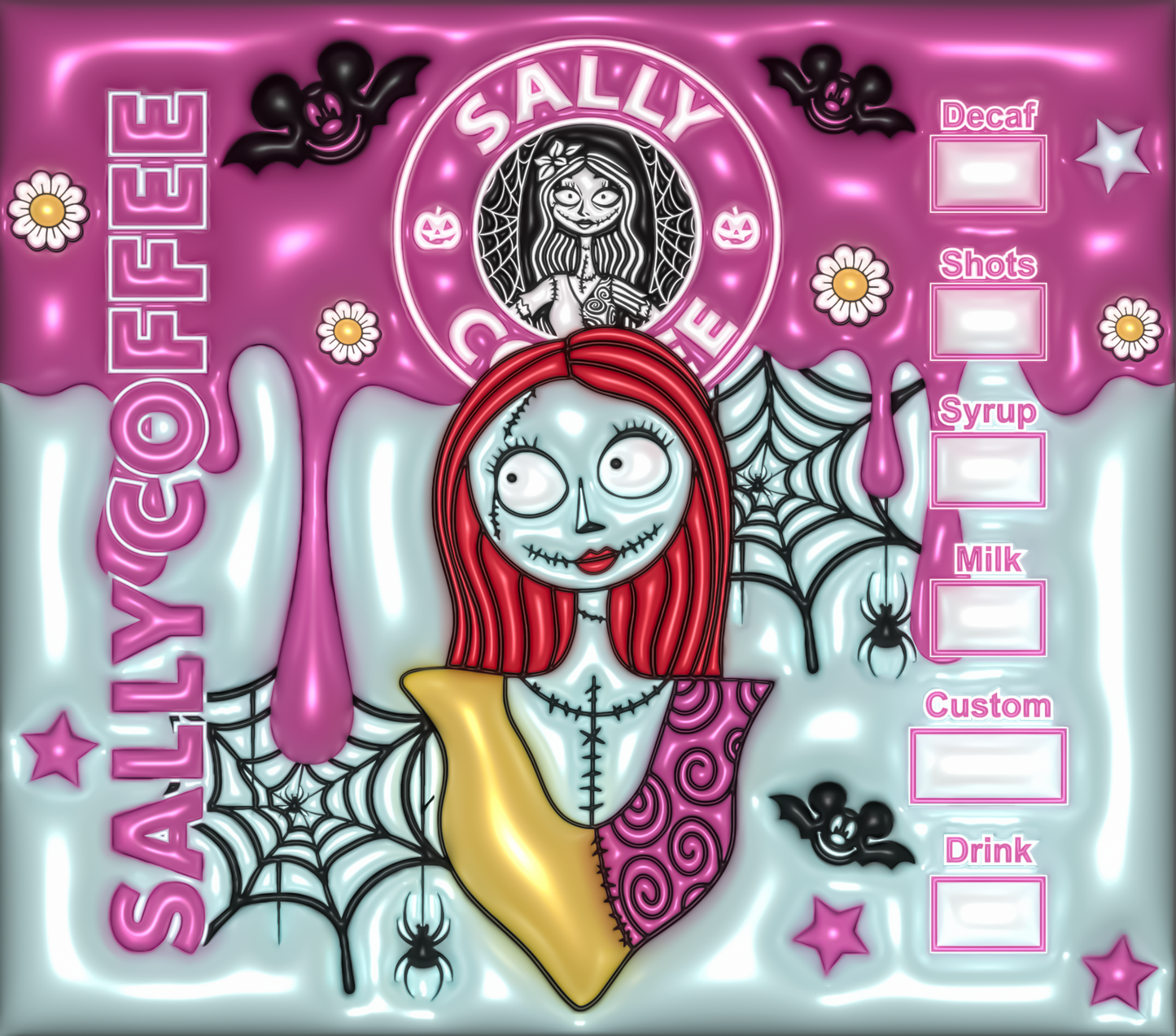 Sally Starbucks Coffee tumbler