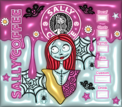 Sally Starbucks Coffee tumbler