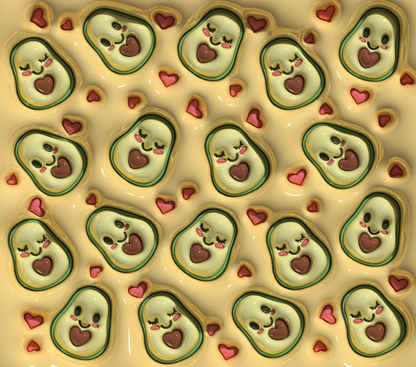 Avocados 3D Puff