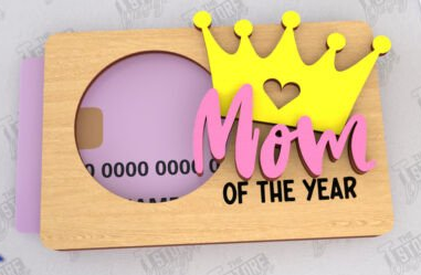 Hand Made Mother's Day Gift Card Holder