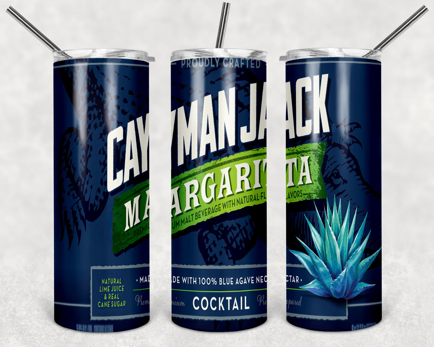 Cayman Jack Margarita Cocktail Tumbler