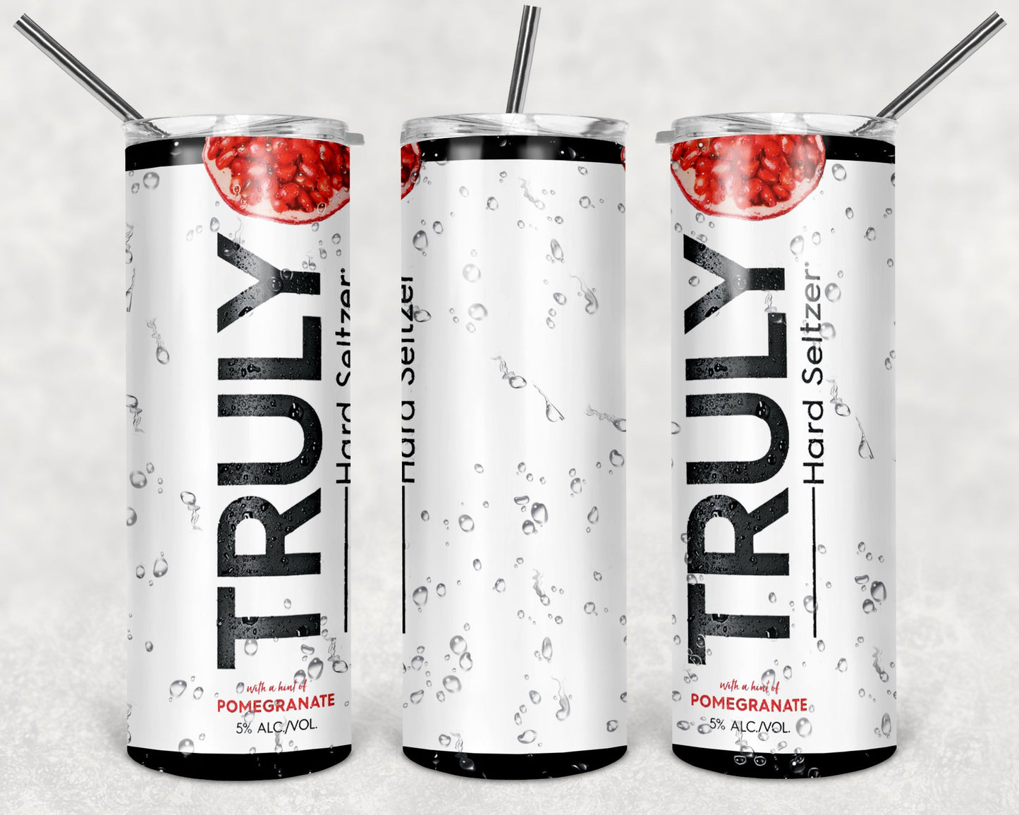Truly Pomegranate Hard Seltzer Tumbler