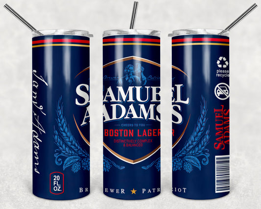 Samuel Adams Blue Boston Lager Tumbler