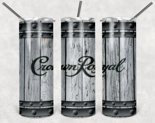 Crown Royal Barrel tumbler