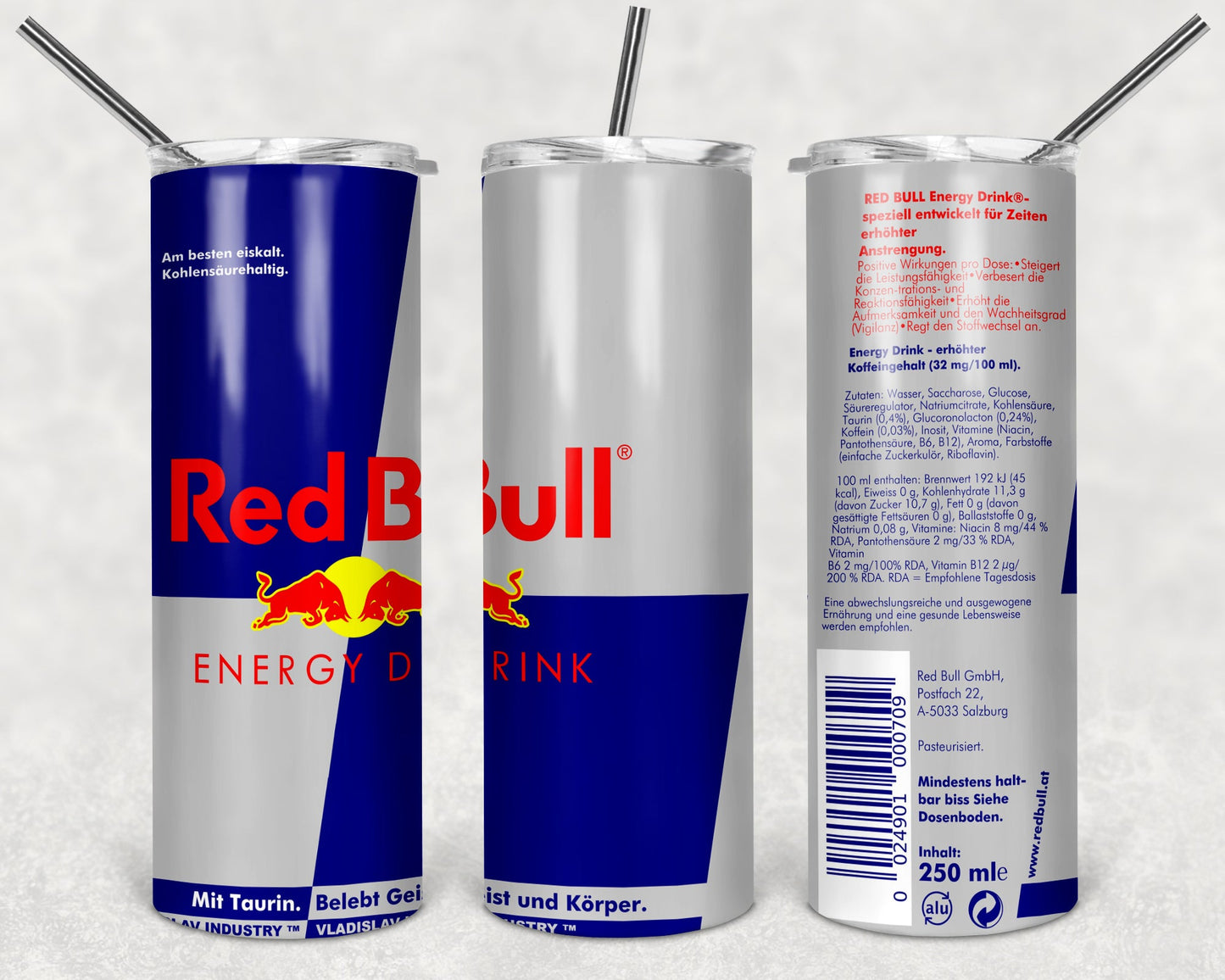 Red Bull Energy tumbler