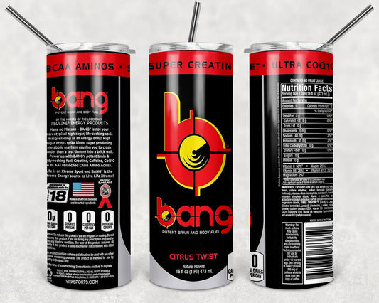Bang Energy Drink Tumbler