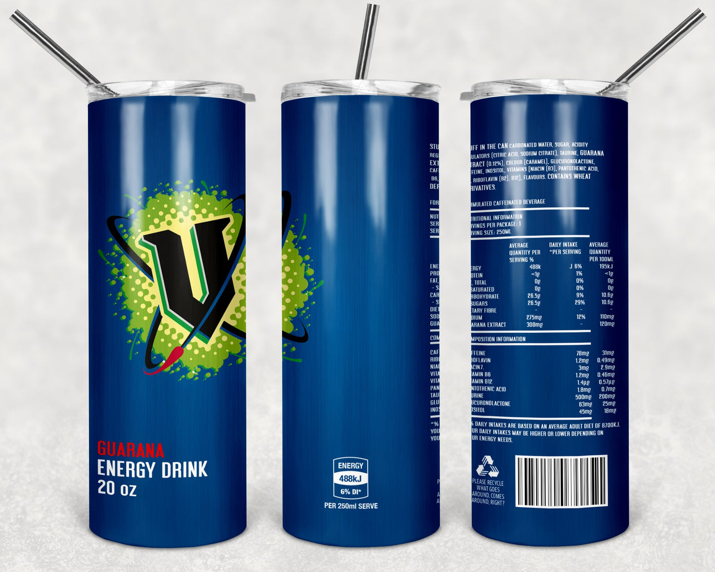 Blue V Energy Drink