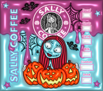 Sally Coffee Starbucks tumbler