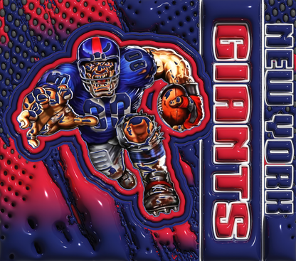 New York Giants tumbler