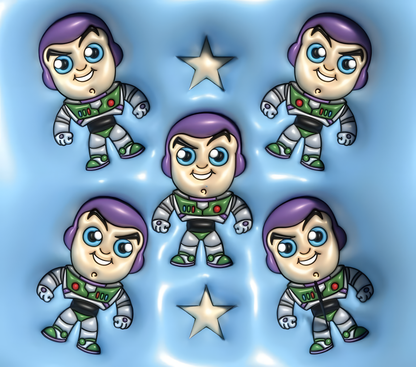 Buzz Lightyear 3D Tumbler