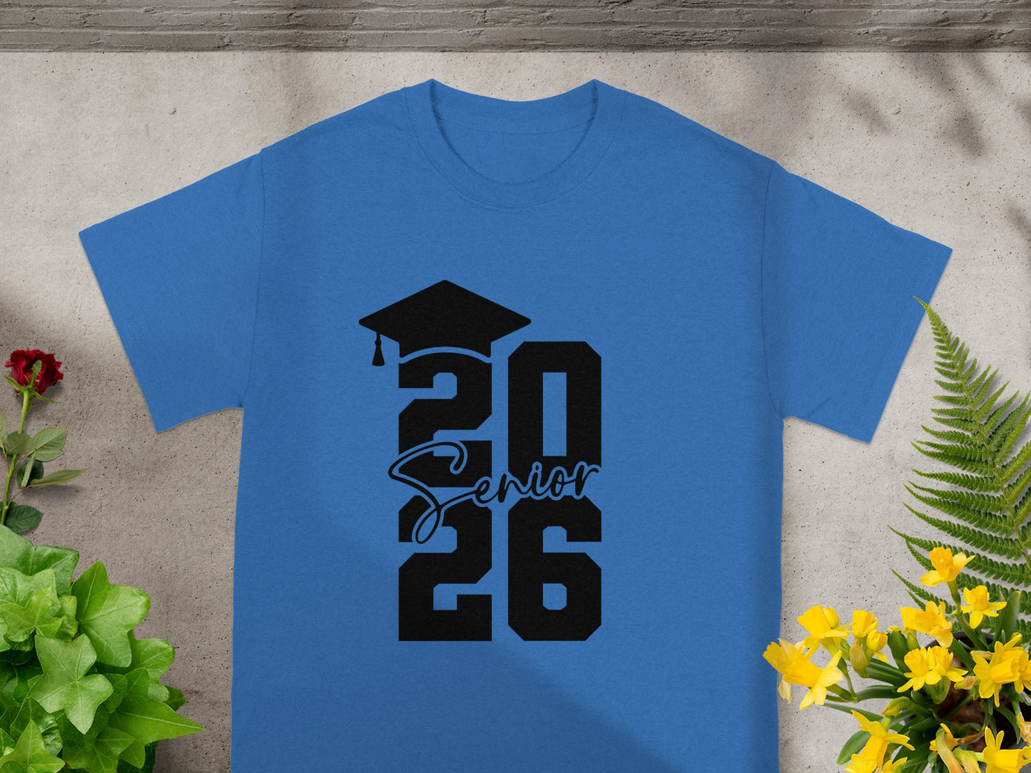 Senior 2026 Graduation Cap Design T-shirt