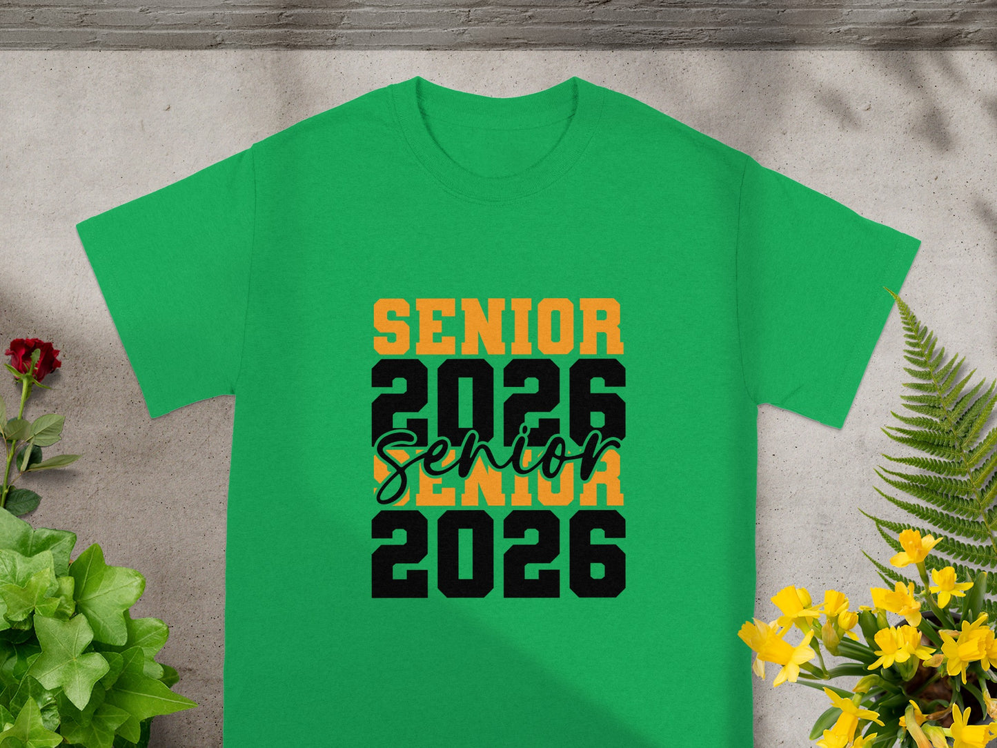 Senior 2026 Bold Design Graduation Themed Shirt