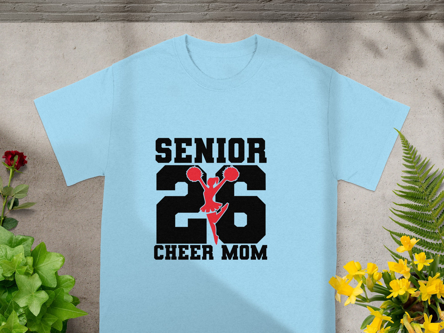 Senior 26 Cheer Mom T-Shirt for Senior Moms Apparel