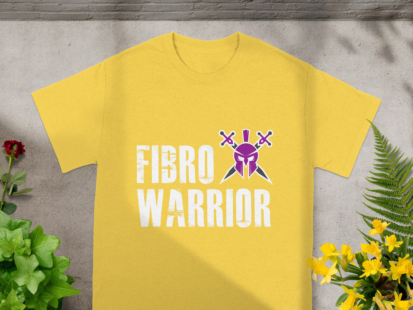 Empowering Fibro Warrior Graphic Tee Shirt