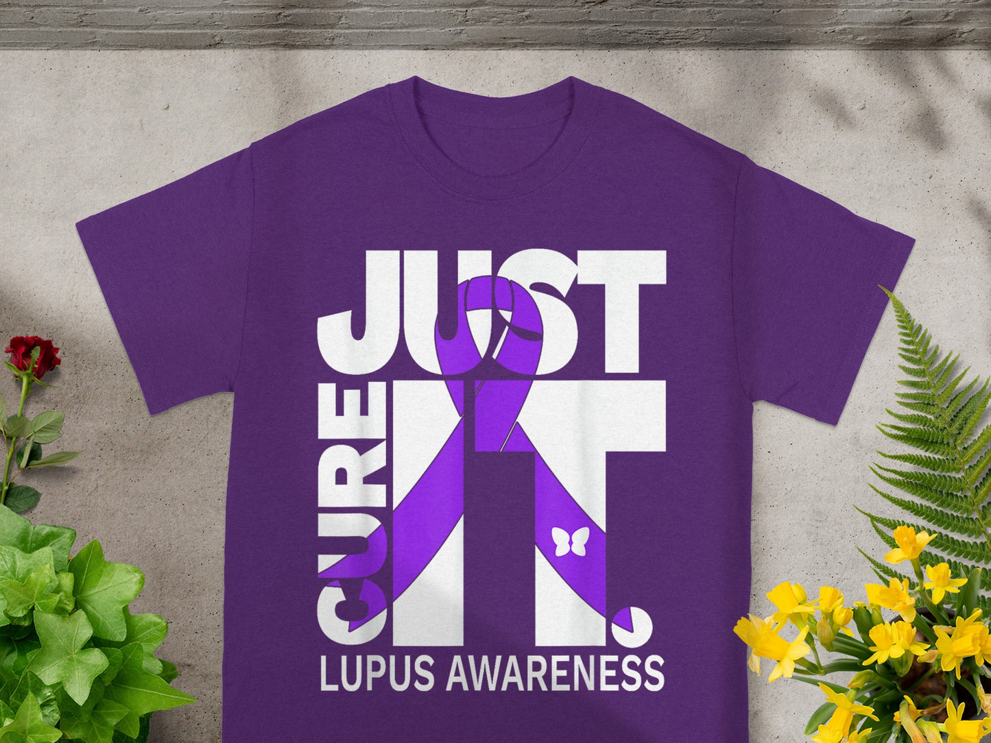 Just Cure It Lupus Awareness T-Shirt for Supporters