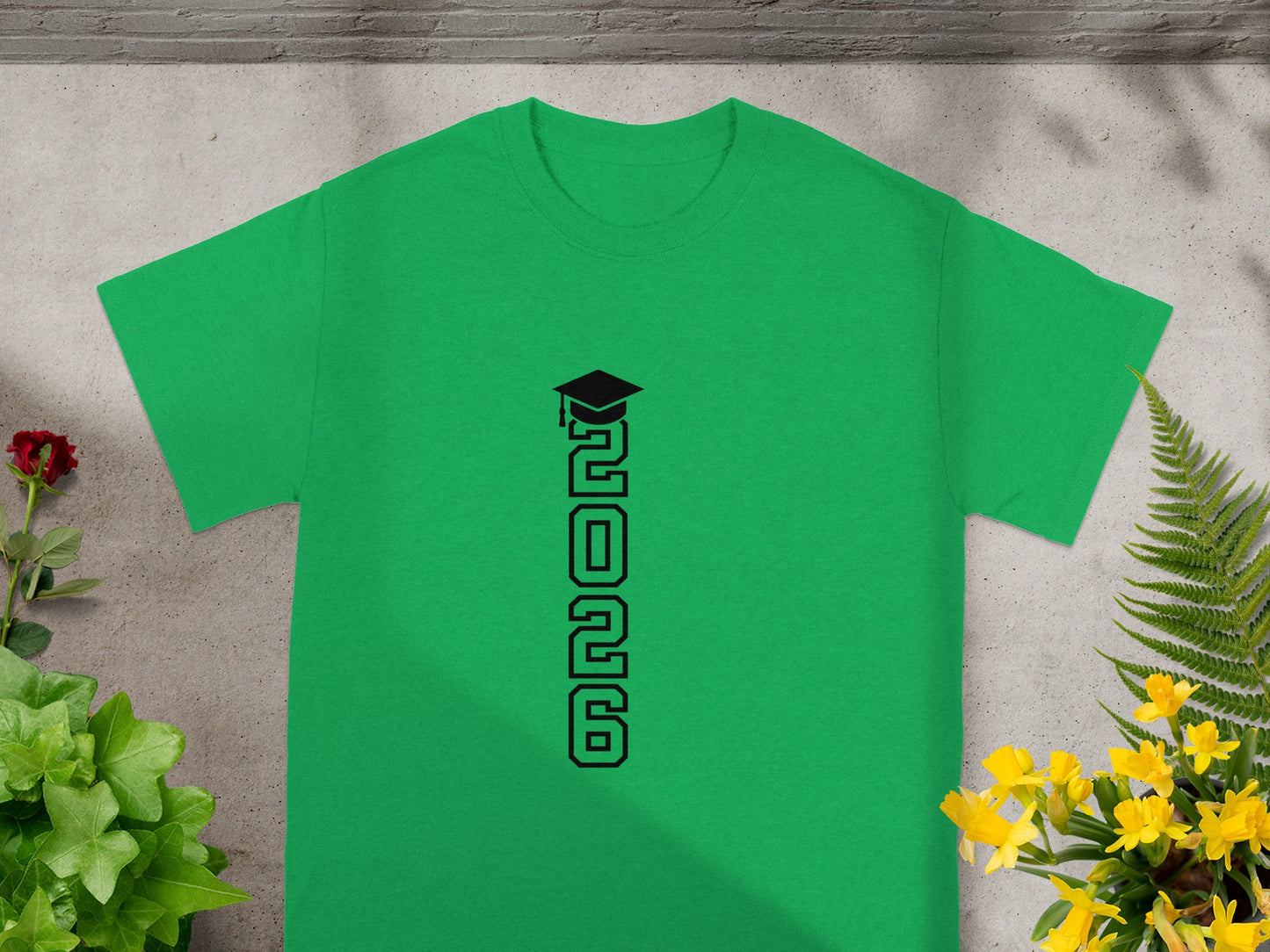 Class of 2026 Graduation T-Shirt with Cap Design