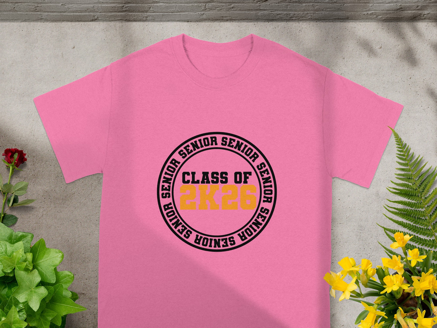 Class of 2K26 Senior Graduation Pink T-Shirt Product