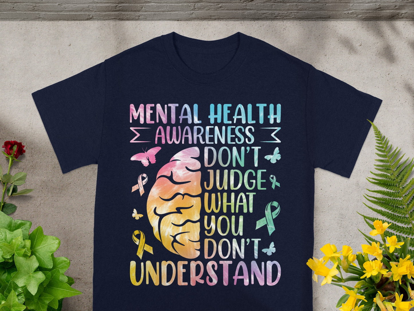 Mental Health Awareness Don't Judge T-shirt