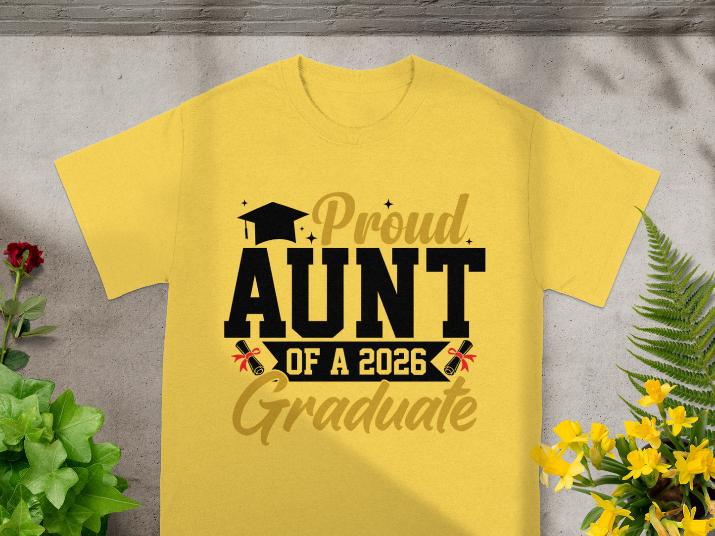 Proud Aunt of a 2026 Graduate shirt