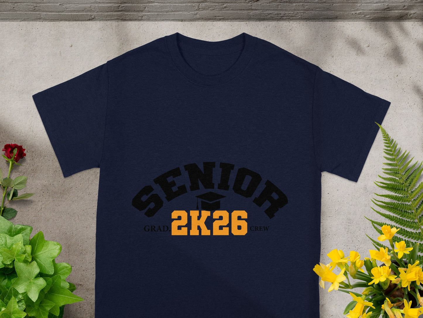 Senior 2K26 Graduation Crew T-shirt for High School Seniors