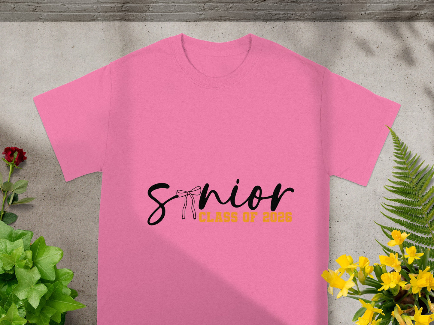 Senior Class of 2026 Graphic Tee for Graduates