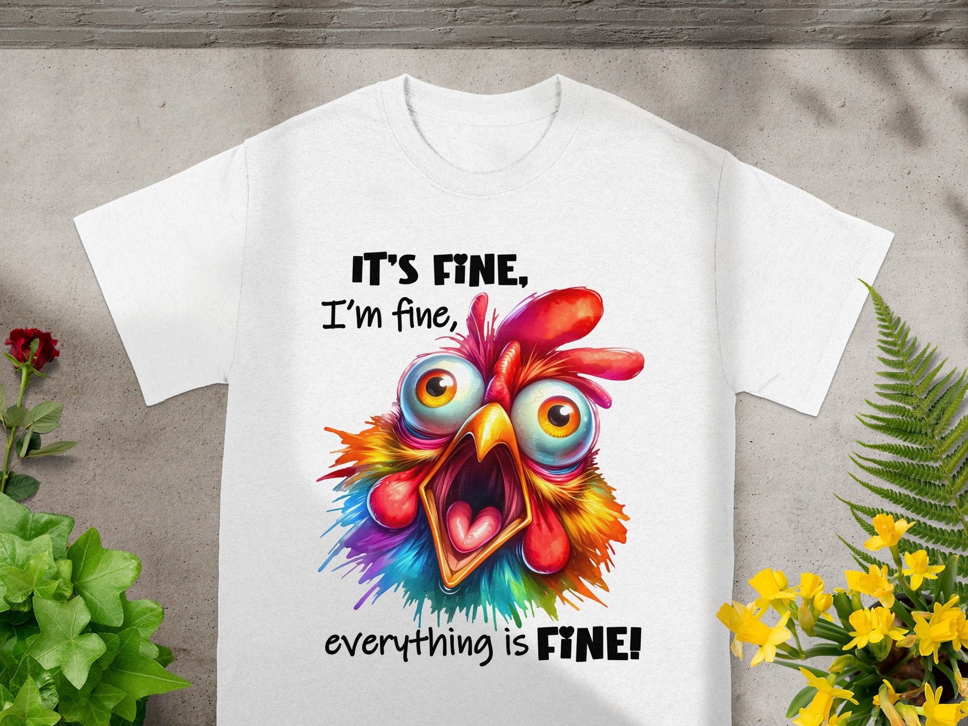 It's Fine I'm Fine Everything Is Fine T-shirt