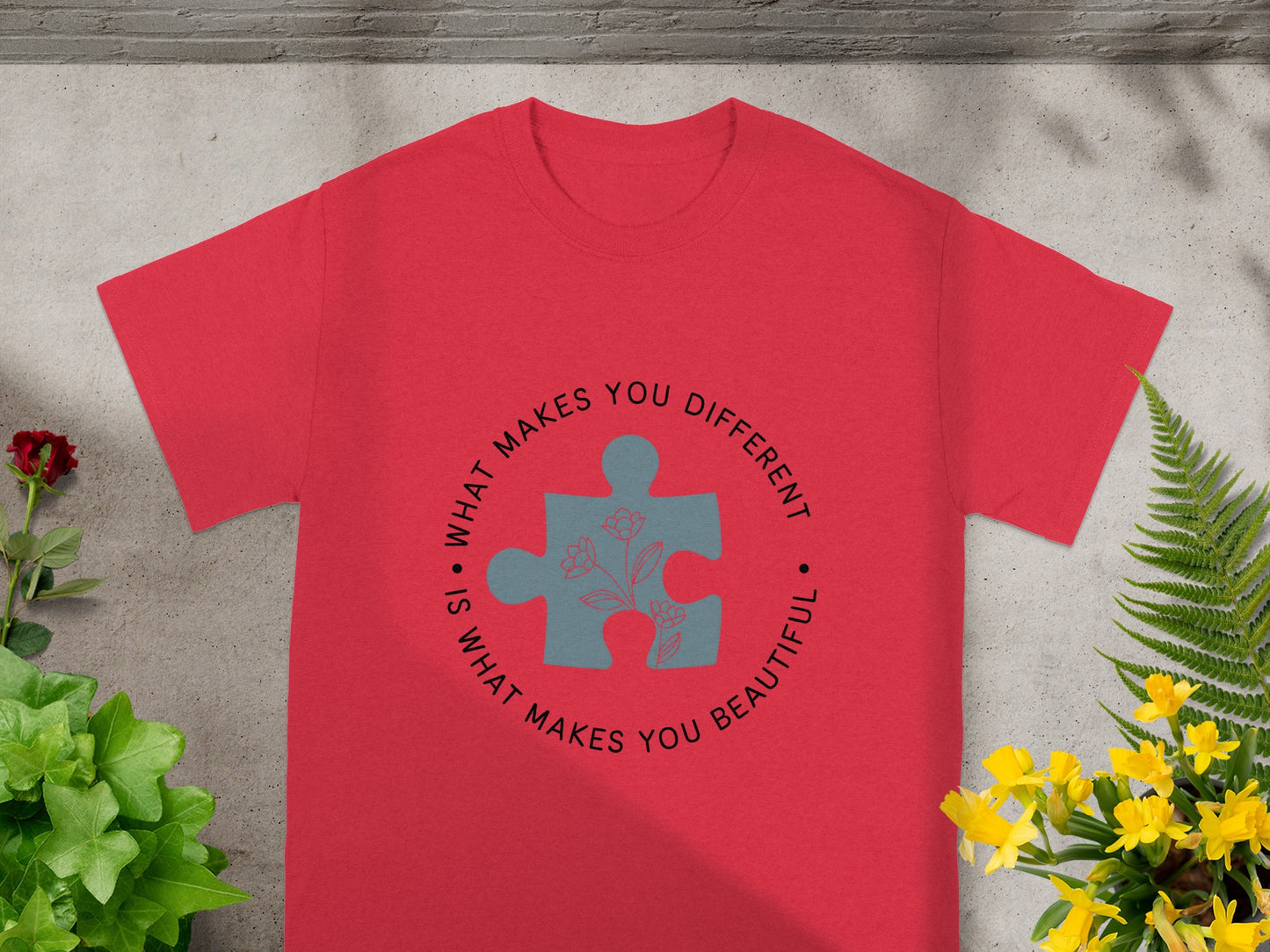 What Makes You Different Beautiful Puzzle Piece Shirt