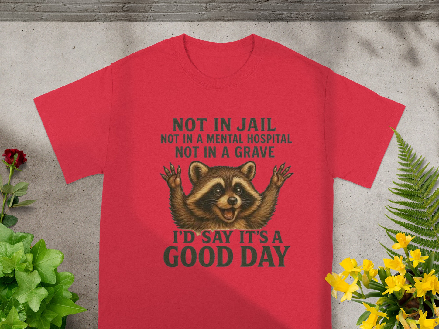 Not in Jail Not in Hospital Not in Grave Funny Shirt