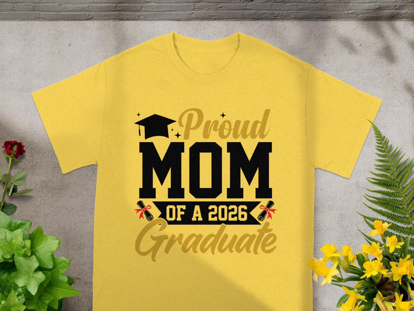 Proud Mom of a 2026 Graduate T-Shirt