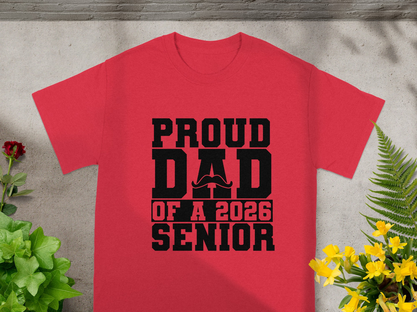 Proud Dad Of A 2026 Senior Graphic T-shirt