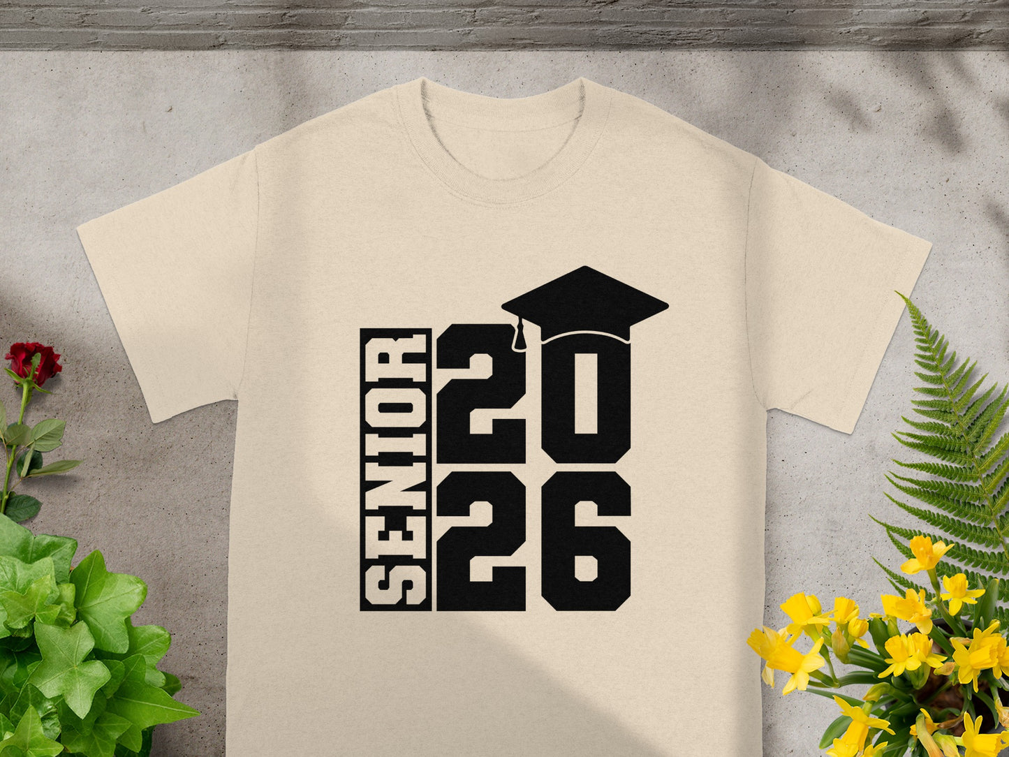 Senior 2026 Graduation Year T-Shirt for Students