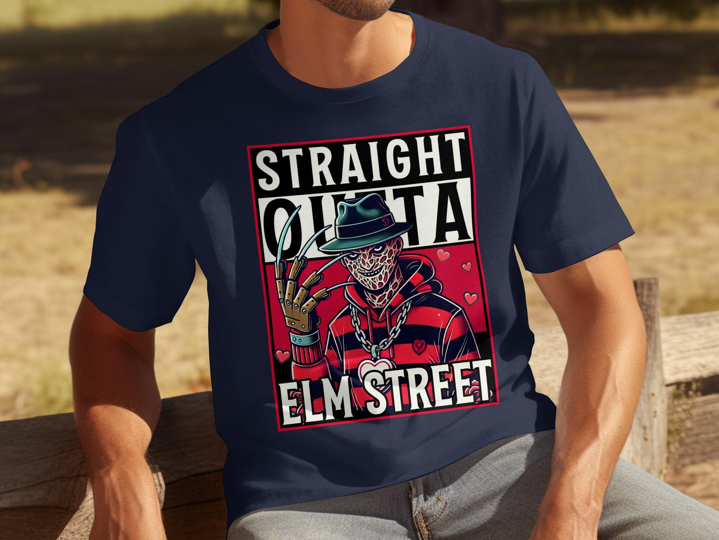 Straight Outta Elm Street Graphic T-Shirt