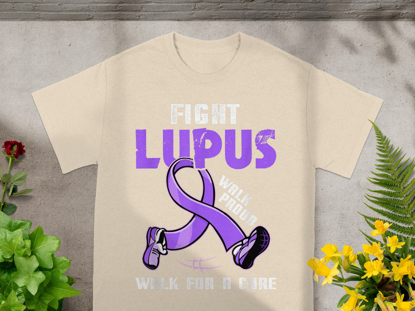 Fight Lupus Walk Proud Walk For A Cure T-Shirt