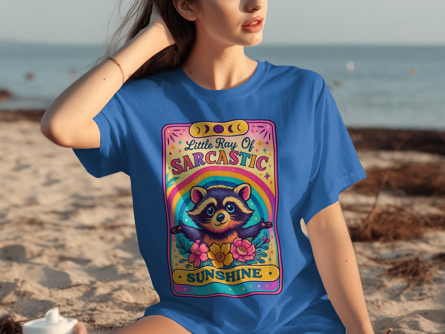 Little Ray of Sarcastic Sunshine Raccoon T-Shirt