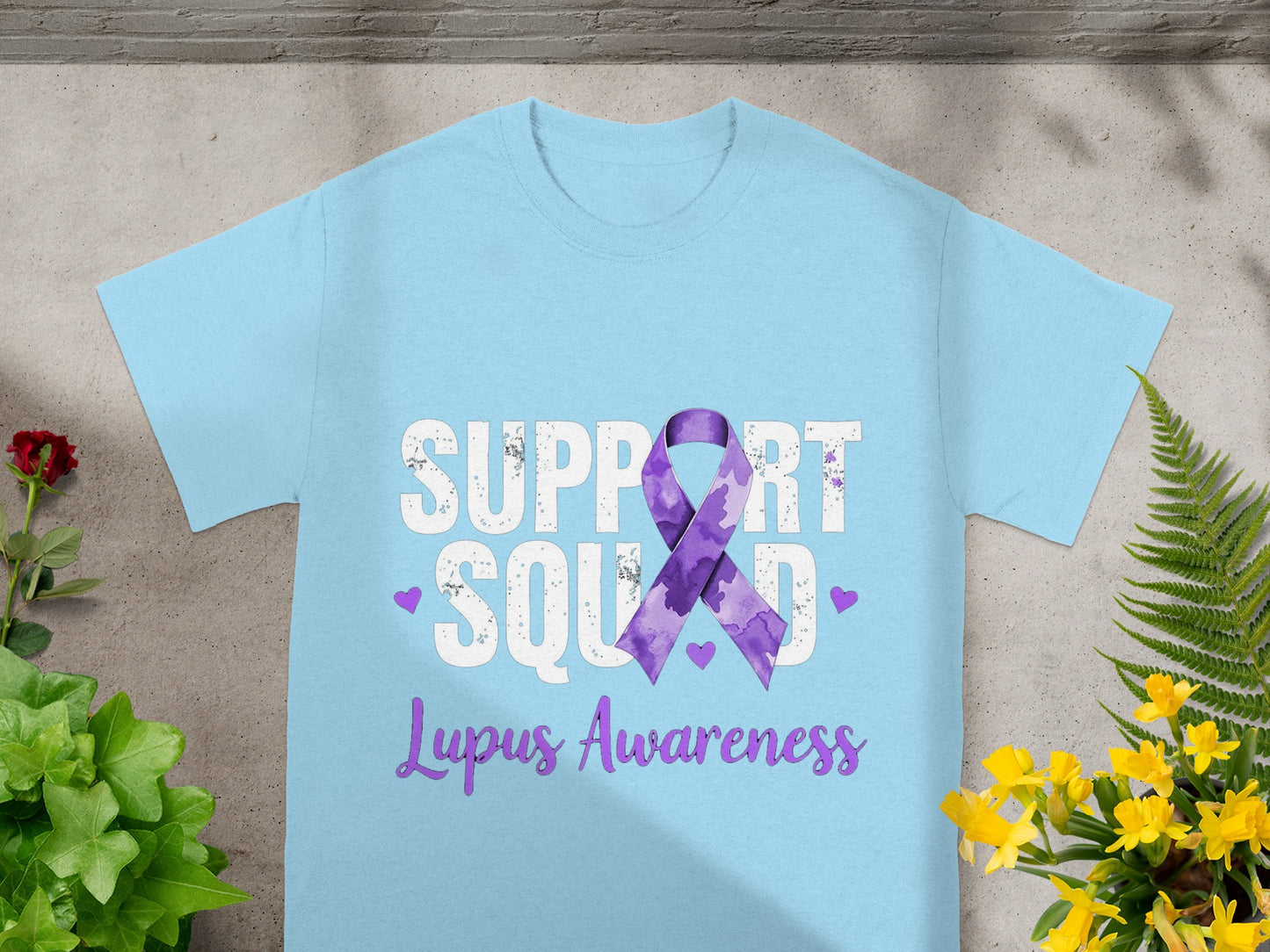 Support Squad Lupus Awareness T-shirt