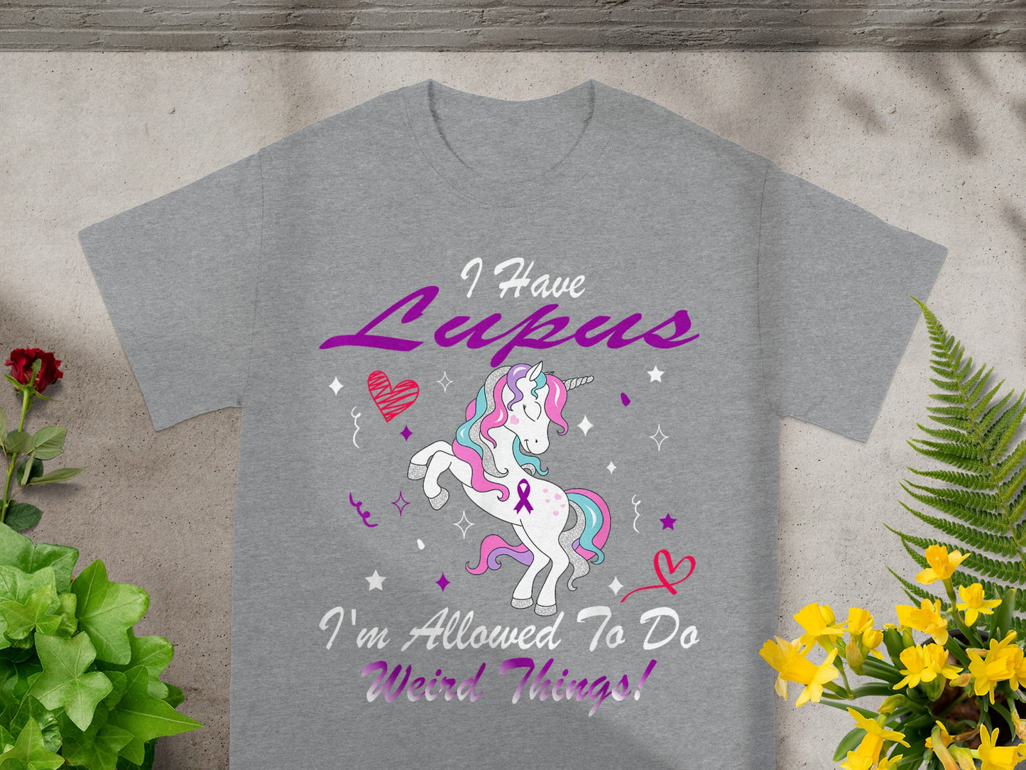 I Have Lupus Unicorn Design I'm Allowed To Do Weird Things