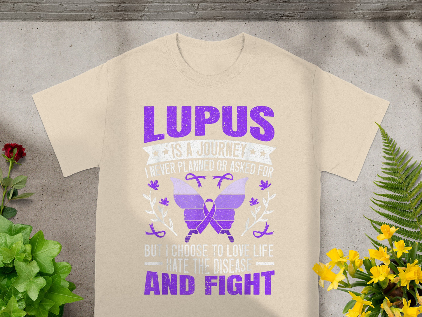 Lupus Journey I Choose to Love Life and Fight Shirt