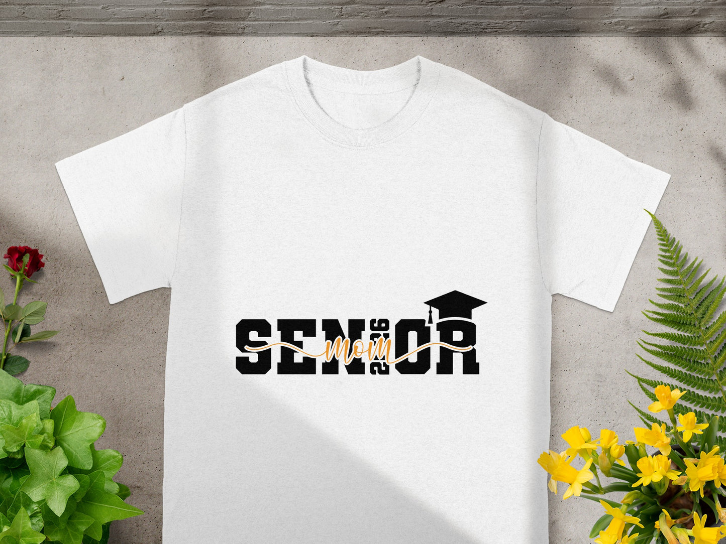 Class of 2016 Senior Mom T-shirt for Graduating Seniors