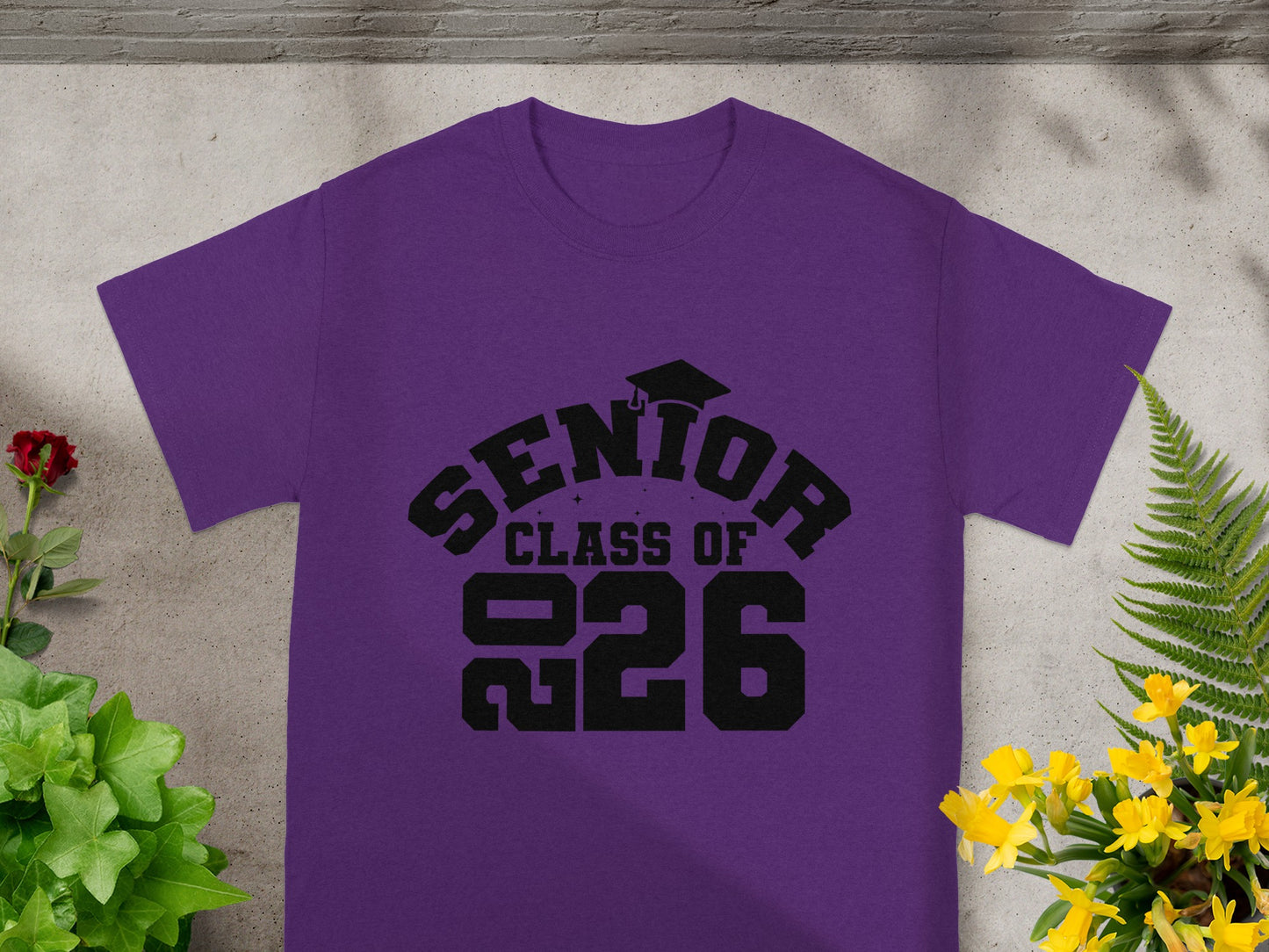 Senior Class of 2026 Graphic Design T-shirt