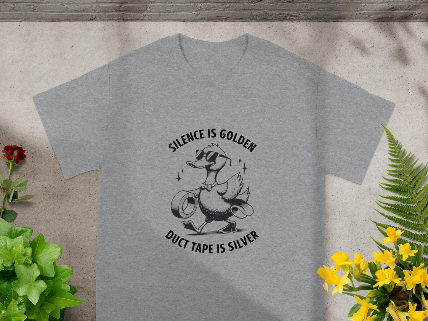 Silence Is Golden Duct Tape Is Silver T-Shirt