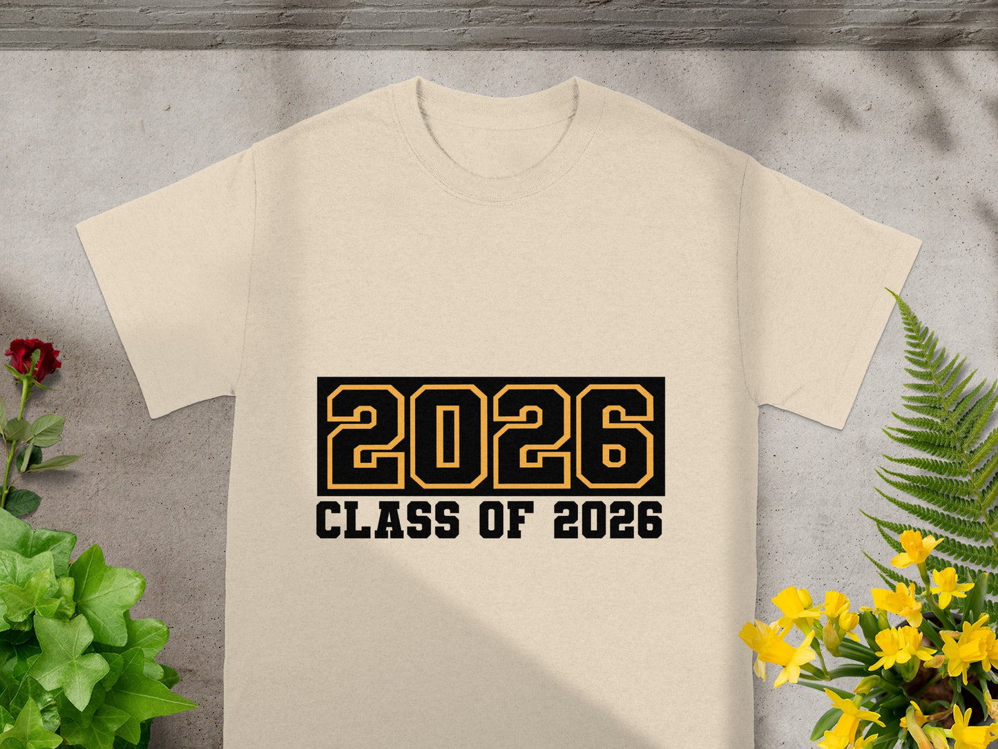 Class of 2026 Bold Design T-Shirt Graduation Gift