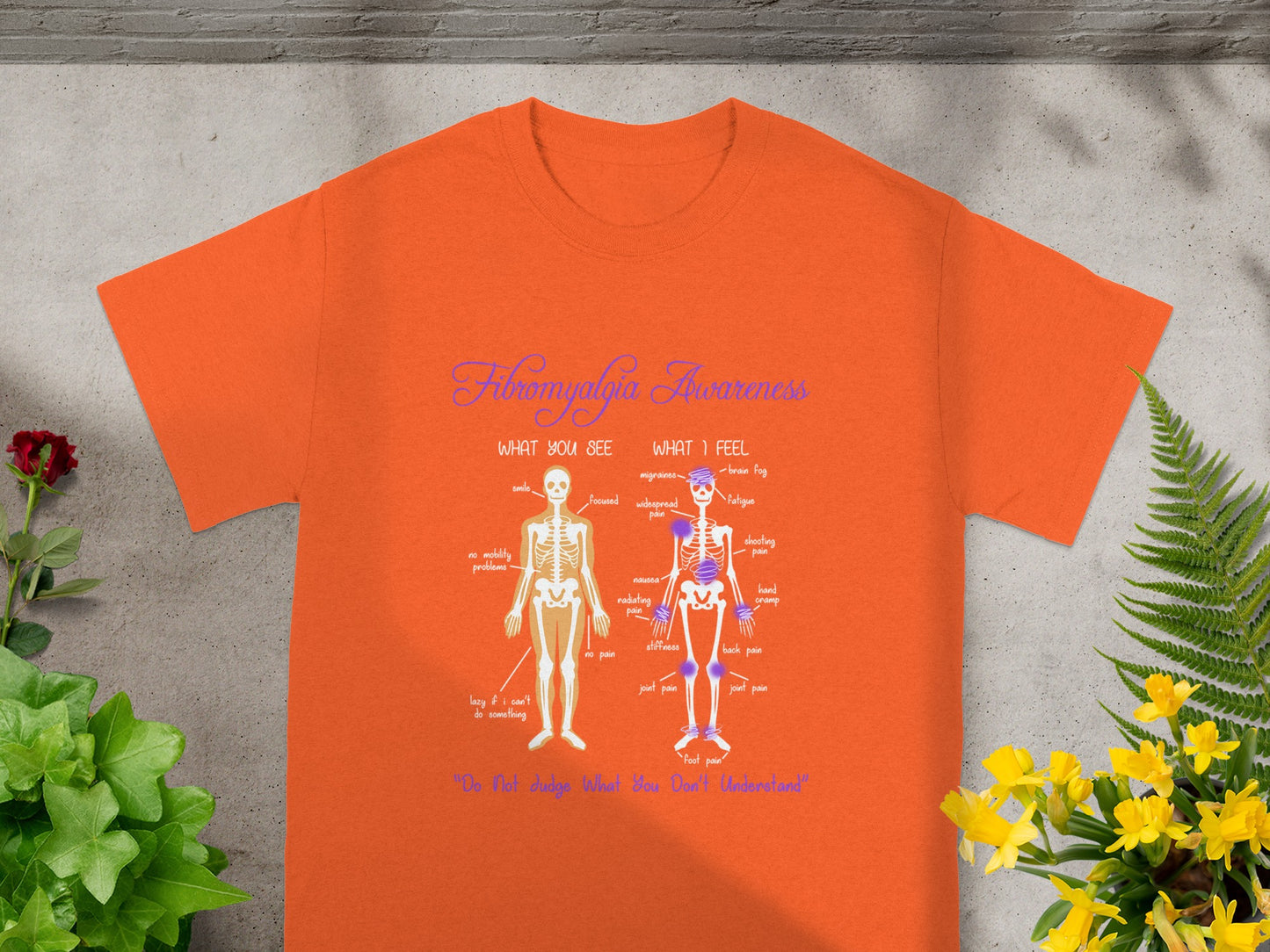 Fibromyalgia Awareness What You See What I Feel T-shirt