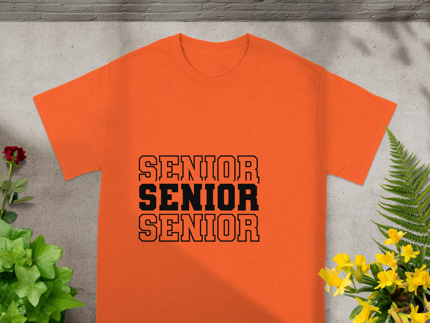 Triple Senior Graphic Design Short Sleeve Shirt