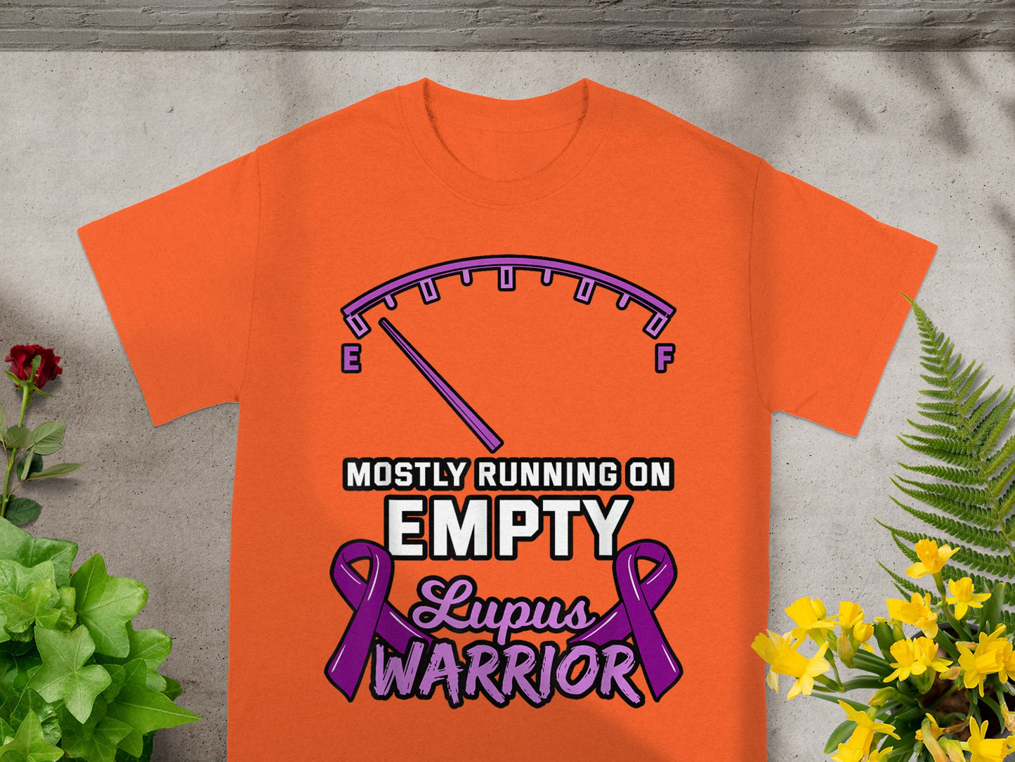 Mostly Running on Empty Lupus Warrior T-shirt